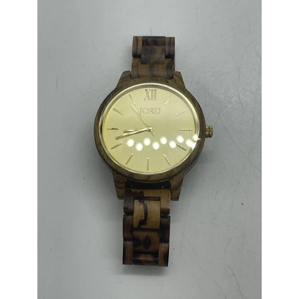 Jord Wood Watch GL 30 Frankie Series Born in St Louis 08/09/2017 Sapphir Crystal